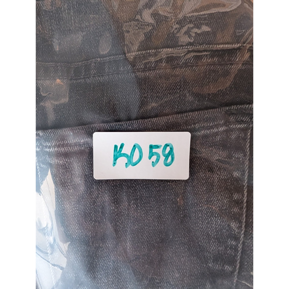 Mother High Waisted Looker Ankle Fray Night Hawk Black Fray Hem Womens Jeans 25 - Picture 12 of 12